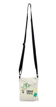 Canvas Astara Printed Travel Sling Bag Canvas Astara Printed Travel Sling Bag
