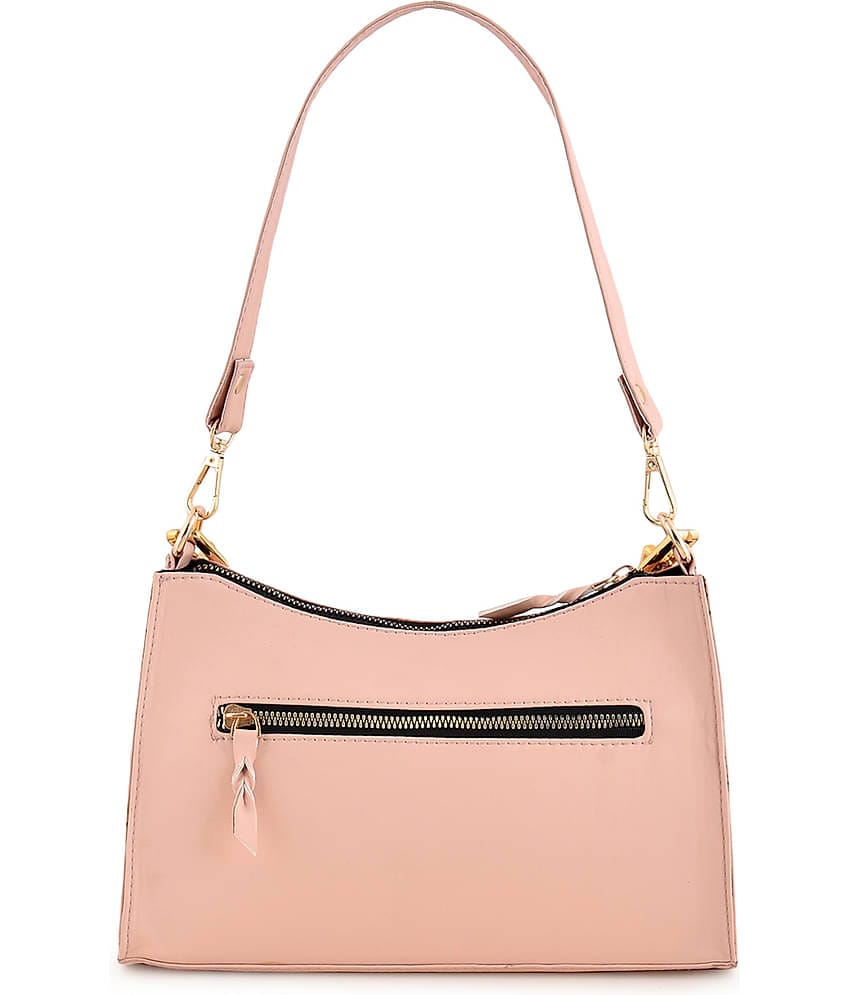 SAKWOODS Shoulder Bag PU Set of 1 ( Pink )