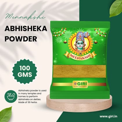 Giri Abhisheka Powder | Thirumanjanam Powder  | Thiraviya Vasanai Powder for Pooja 100 gram