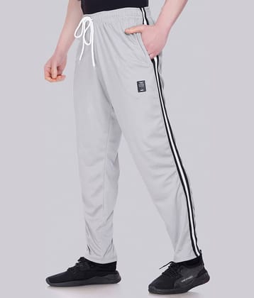 HVBK Grey Polyester Men's Trackpants ( Pack of 1 )
