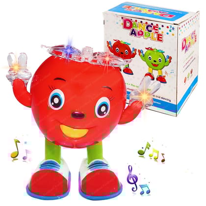 Dance Apple Robot, Swinging & Dancing Musical & Light