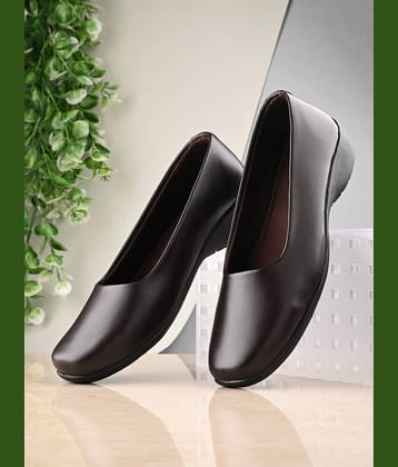 KARADDI Brown Women's Formal Ballerinas