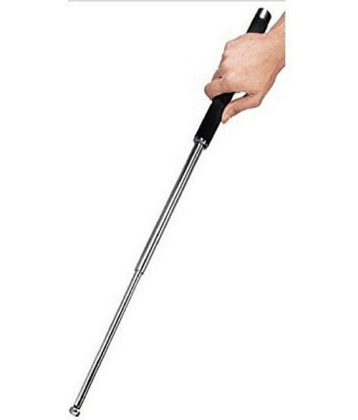 DHSMART Multifunction Portable Stick Metal Polish Stick Baton StainlessSteel Self Defence Security Folding 1 no.s