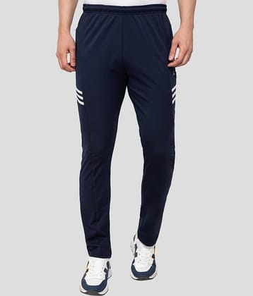 Zeffit - Navy Lycra Men's Trackpants ( Pack of 1 )