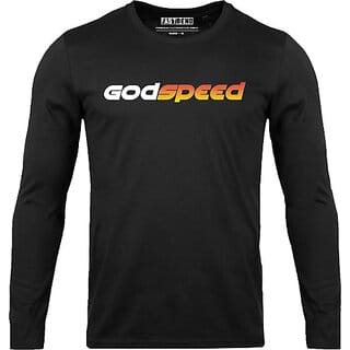 FastB Men Typography Round Neck Black T-Shirt