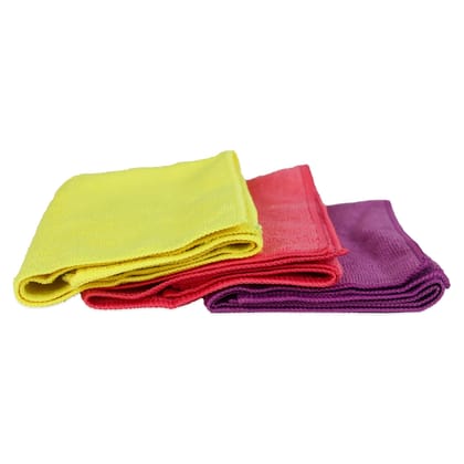 HIKER by Varroc Microfiber Drying Towel SO3 | 300 GSM | Super Absorbent and Scratch-Free | 40x40cm