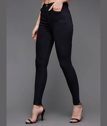Miss Chase - Black Denim Skinny Fit Women's Jeans ( Pack of 1 )