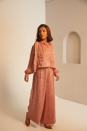 Bluebell Pants - Pink-XS