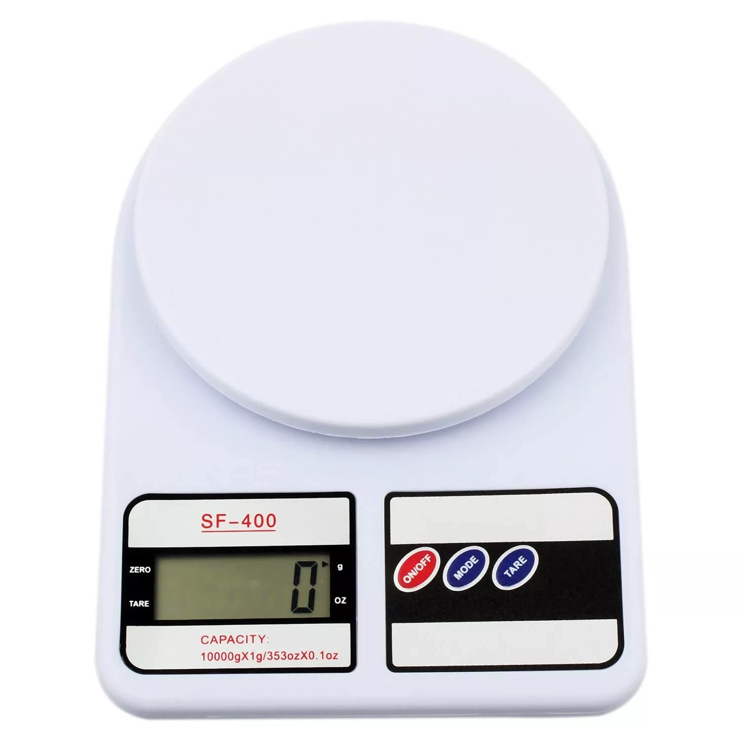 REZNOR Multipurpose Digital Kitchen Electronic Weighing Machine Scale with Backlit LCD Display for Measuring Food, Cake, Vegetable, Fruit