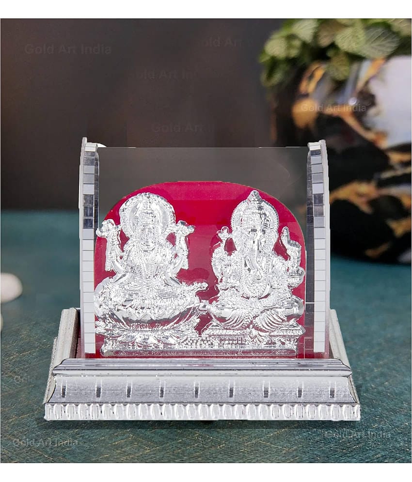 Awesome Craft Laxmi Ganesh Ideal For Car Dashboard ( Pack of 1 )