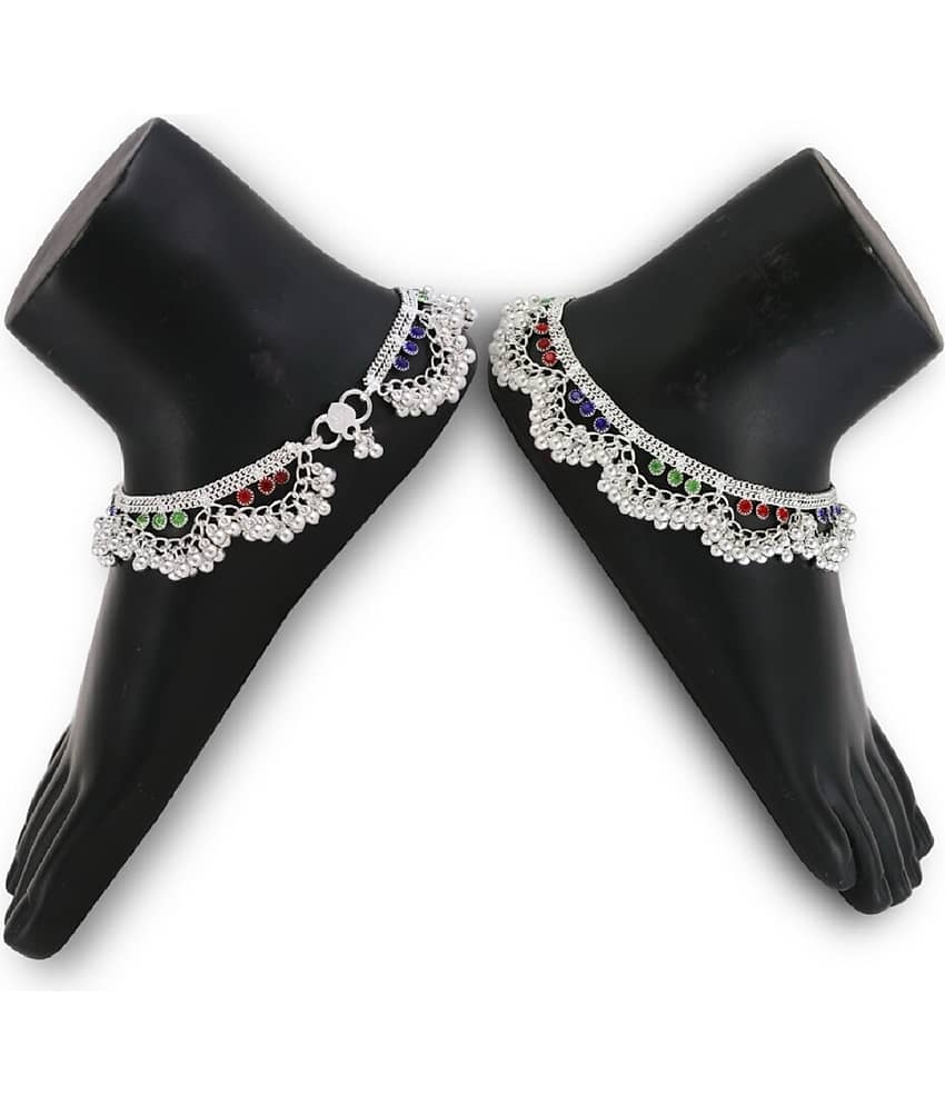 AKLINA Multicolor Anklets ( Pack of 1 )