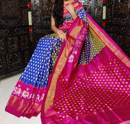 Ikkat Pochampalli Exclusive Style 11-Exclusive