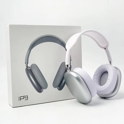 P9 Plus compatible On Ear Wireles Headphones Max Bluetooth Headset Color - White P9 Plus compatible On Ear Wireles Headphones Max Bluetooth Headset Color - White