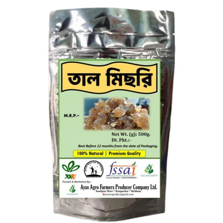 Palm Sugar crystals ( TAL MISHRI) - 500 gm