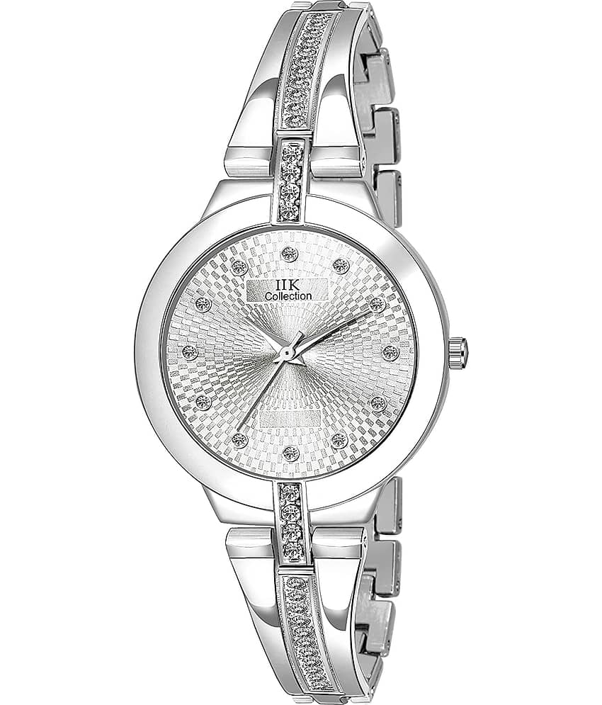 IIK COLLECTION Stainless Steel Round Womens Watch