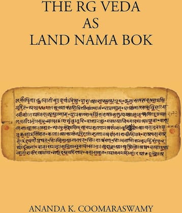 THE R. G VEDA AS LAND NAMA BOK [Hardcover]