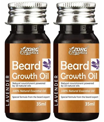 Zorg Organics - 70mL Promotes Beard Growth Beard Oil ( Pack of 2 )