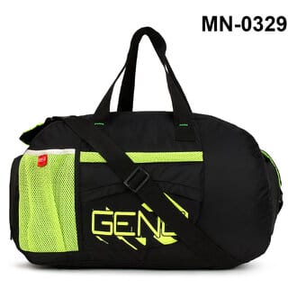 Gene Bags MN-0329 Duffle / Gym  Travelling Bag with USB Holder and Shoe Cave