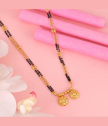 Bhagya Lakshmi Golden Mangalsutra ( Pack of 1 )