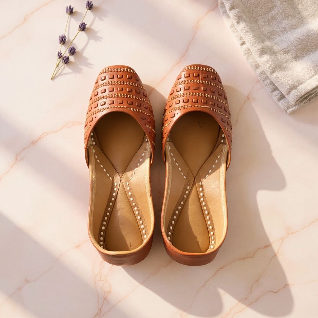 Handmade Punjabi Jutti for ladies