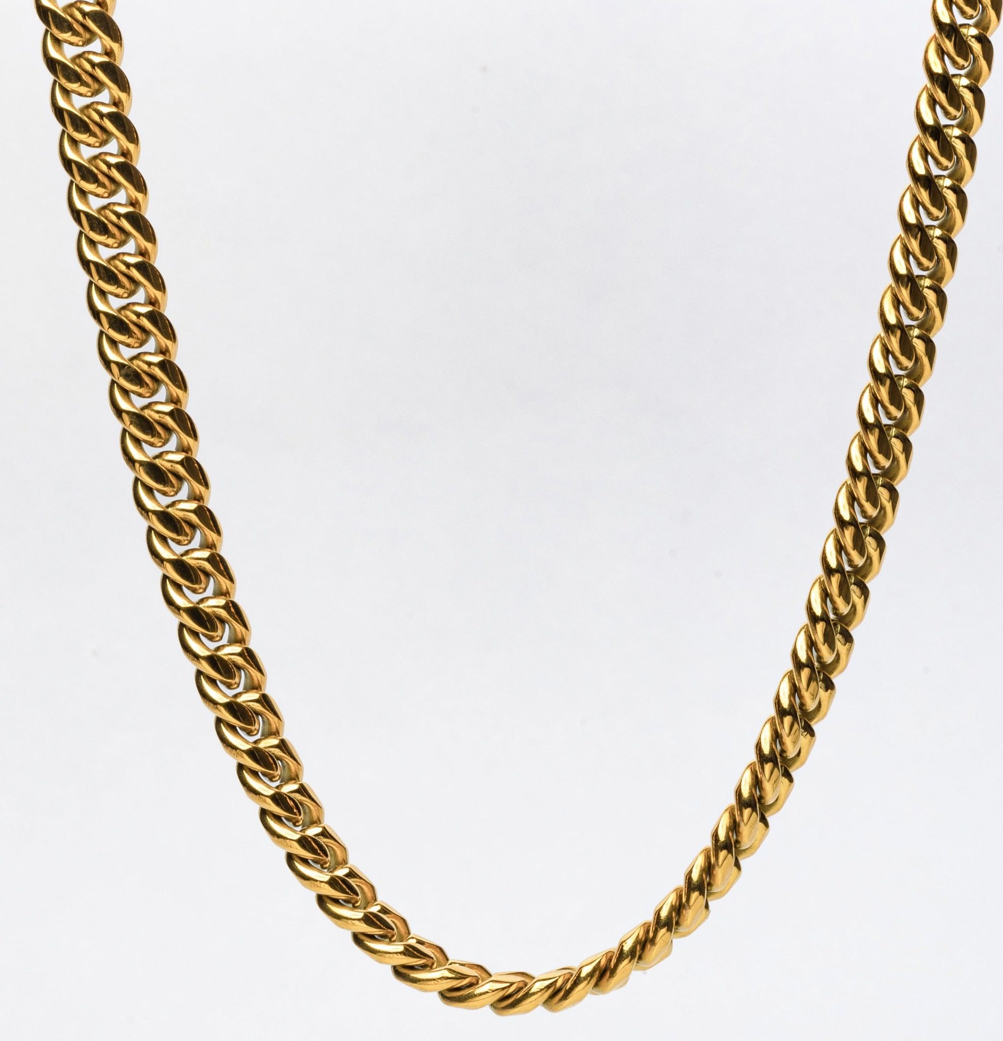 CUBAN (GOLD) 8MM-50 CM