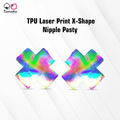 Kaamastra TPU Laser Print X-Shape Nipple Pasty