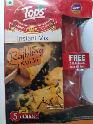 Tops Happyy Kitchens Instant mix Rajbhog Kulfi 