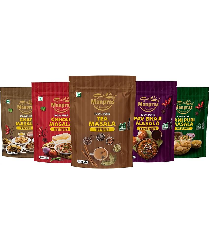MANPRAS COMBO OF 5 Masala 50 gm