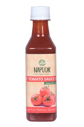 NAPUOR Tomato Ketchup (100% Chemical Free | No Preservatives | No MSG | No Trans Fat | No Processed Sugar | All Natural Ingredients), 345 gm NAPUOR Tomato Ketchup (100% Chemical Free | No Preservatives | No MSG | No Trans Fat | No Processed Sugar | All Natural Ingredients), 345 gm