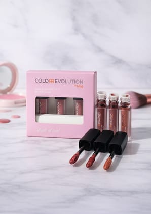 Color Revolution 3 in 1 Mini Liquid Lipstick - Mauves - Shade of Love Color Revolution 3 in 1 Mini Liquid Lipstick - Mauves - Shade of Love