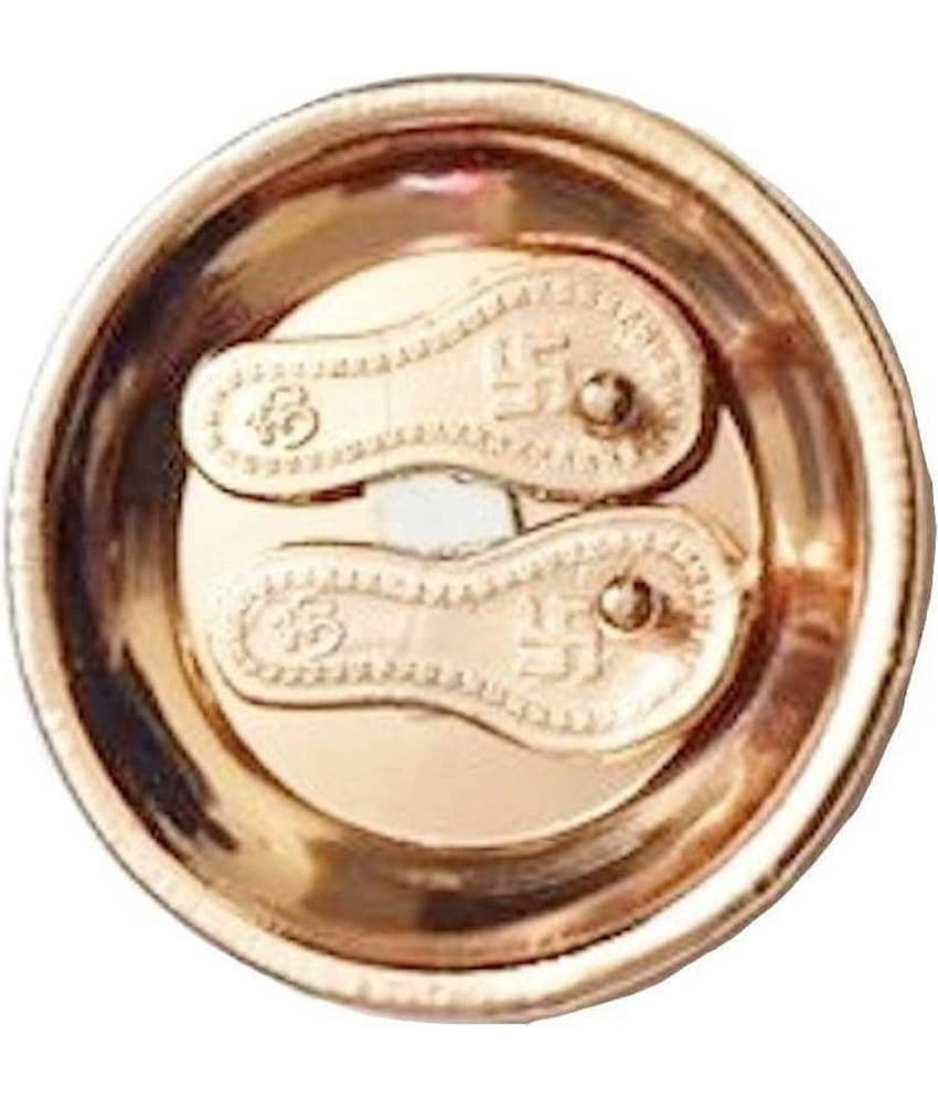 rudrdivine - Brass Paduka (Pack of 1)