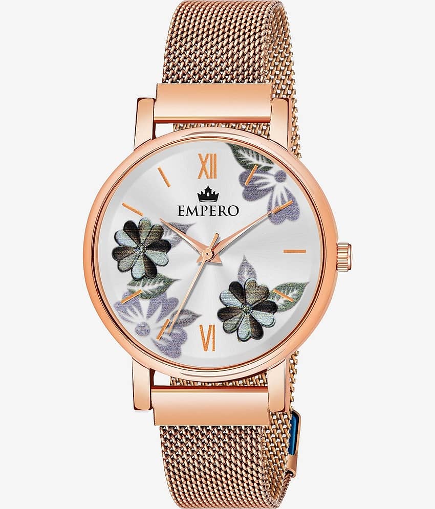 EMPERO - Rose Gold Metal Analog Womens Watch