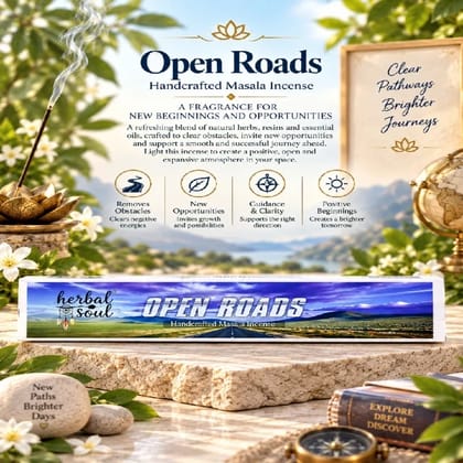 Open Roads Handcrafted Masala Incense Agarbatti