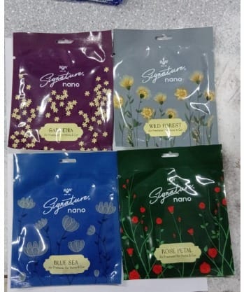 Signature nano air freshener for Home and car pack of 3