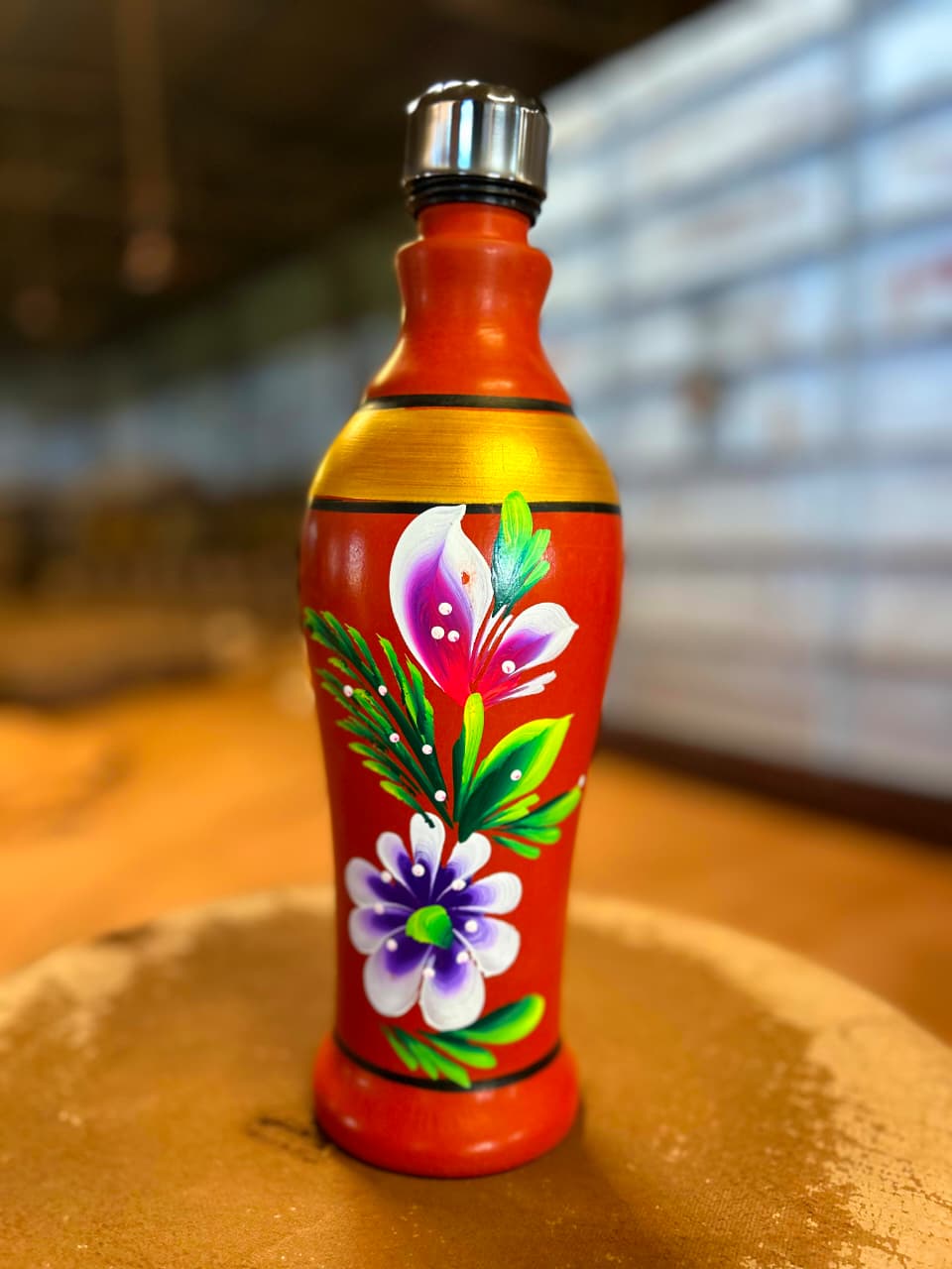 Red Clay Water Bottle