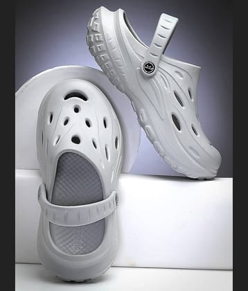 Bersache - Grey Men's Clogs
