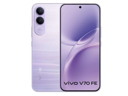 Vivo V70 FE 5G (12GB RAM, 256GB Storage) 5G Mobile Phone with FHD+ Display, Smooth Performance & Powerful Battery  - Northern Lights Purple