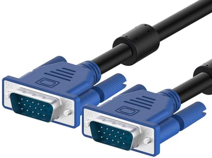 Quality Assured Male to Male VGA Cable 1.5 Meter