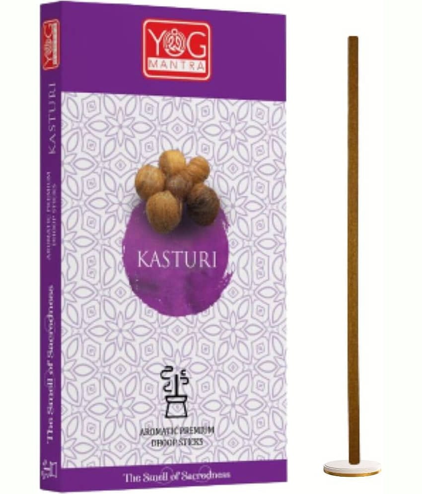 archita poojabatti Incense Dhoop Sticks Kasturi 10 gm ( Pack of 1 )
