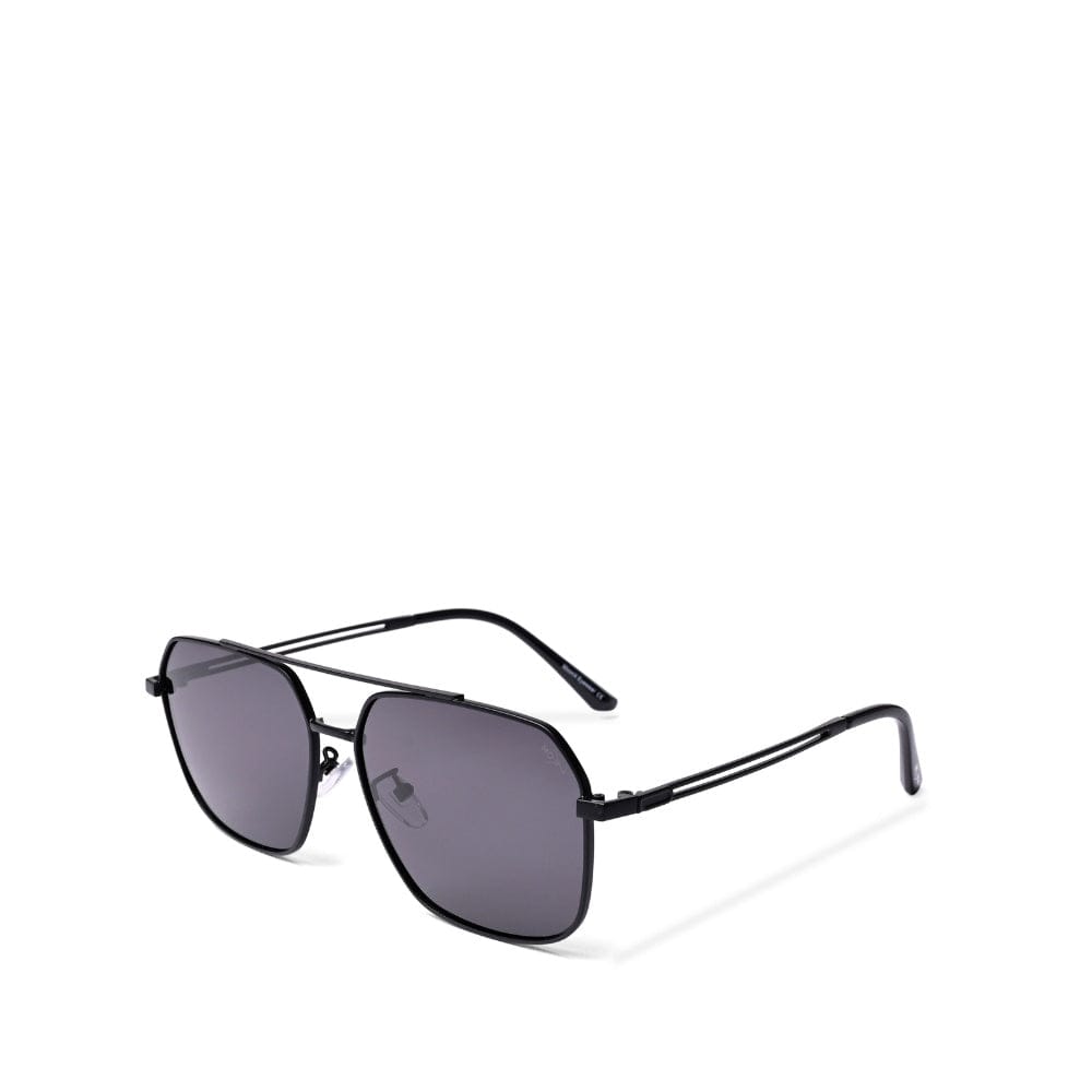 MOONX REFLECTOR S1 – Polarised Square Metal Frame Sunglasses (Unisex)