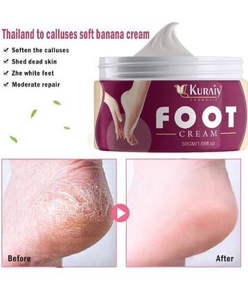 KURAIY Foot Crack Cream For Dry Cracked Heels & Feet Foot Cream (50gm)