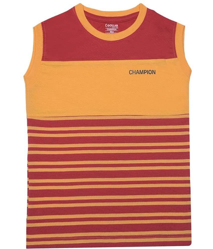 Dollar Champion Kidswear Pack of 1 Boys Cotton T-Shirt ( Multicolor )
