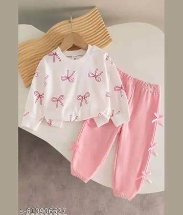 ODIMENT Pack of 1 Girls Cotton Blend T-shirt & Shorts ( Multicolor )