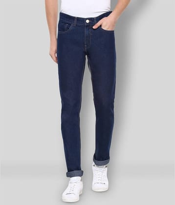 Urbano Fashion - Dark Blue Cotton Blend Slim Fit Men's Jeans ( Pack of 1 )