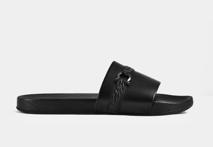 SLIDER | ELVIO BLACK (SALE)-UK 8