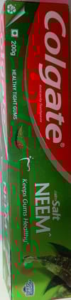 Colgate toothpaste salt neem 
