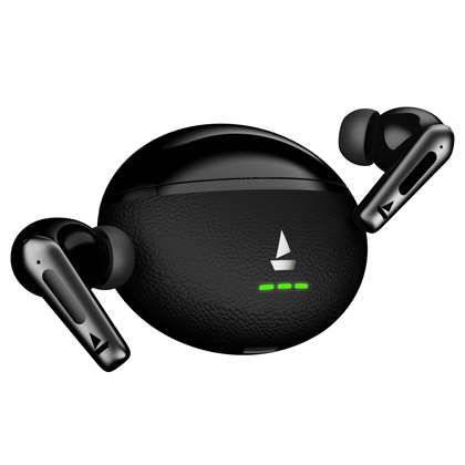 boAt Airdopes Prime 512 | Wireless Earbuds with 50 Hours Playback & 4 Mics with AI-ENx™ Tech boAt Airdopes Prime 512 | Wireless Earbuds with 50 Hours Playback & 4 Mics with AI-ENx™ Tech - Midnight Pebble