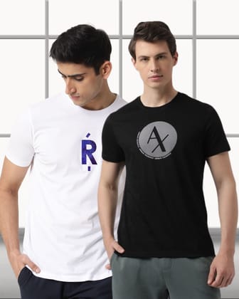 Iconic Logo Combo Tees-for Mens-L