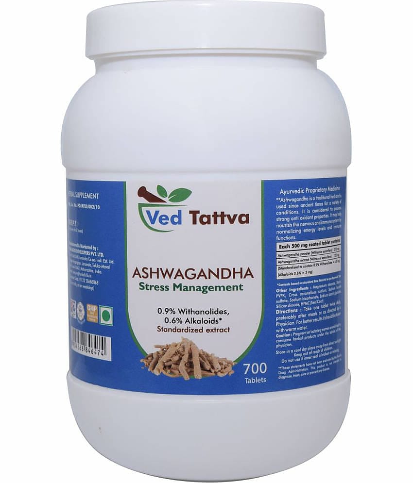 Ved Tattva Ashwagandha Tablet 700 no.s Pack Of 1