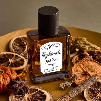 Aimani Tazkirah Oudh Perfume  | Long Lasting Unisex Fragrance | 36+ Hour Performance | Inspired Scent | Oriental Woody & Musky Notes 50ml